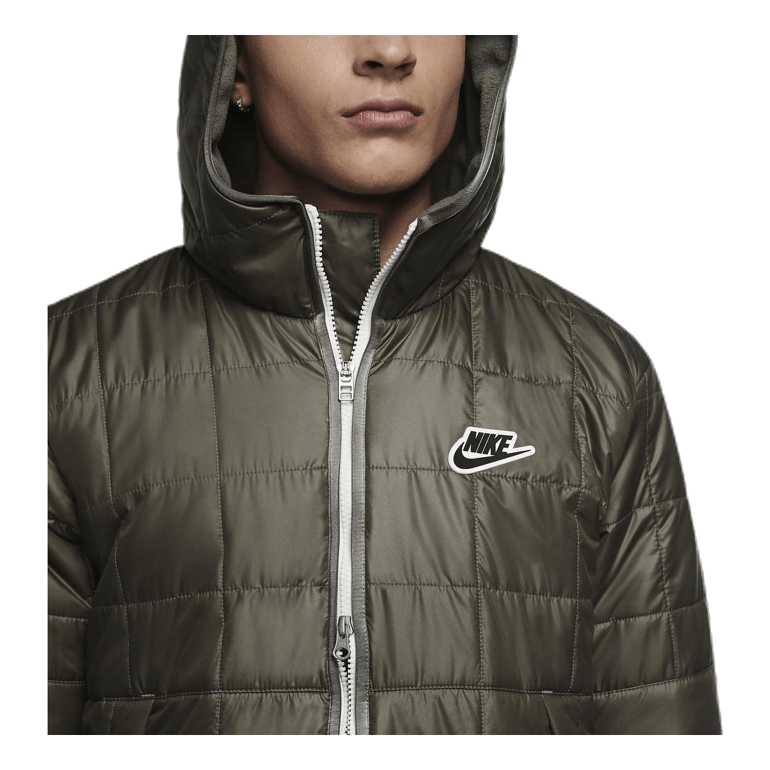 Nsw Syn Fil Jkt Fleece Lnd Green