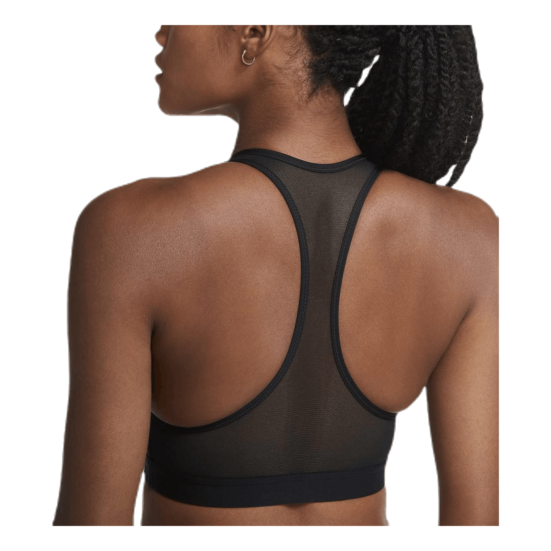 Swoosh Icon Clach Band Bra Pink/Black