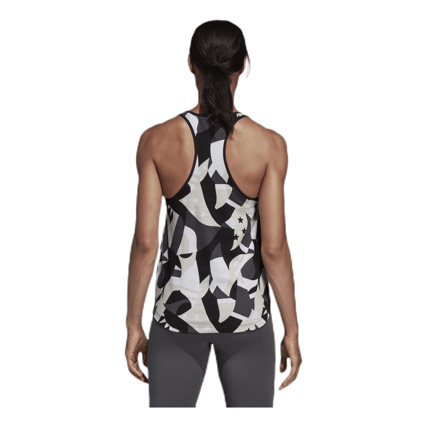 Sid All Over Print Tank White/Black
