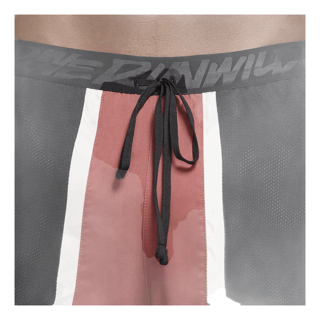 Flex Stride Wild Run 5" Grey/Red
