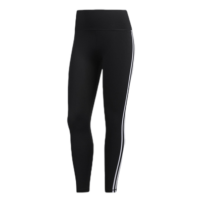 Believe This 2.0 3 Stripe 7/8 Tight Black / White