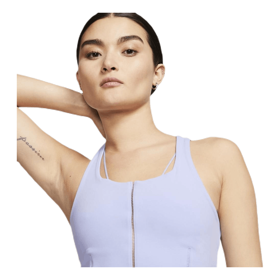 Yoga Luxe Crop Tank Purple
