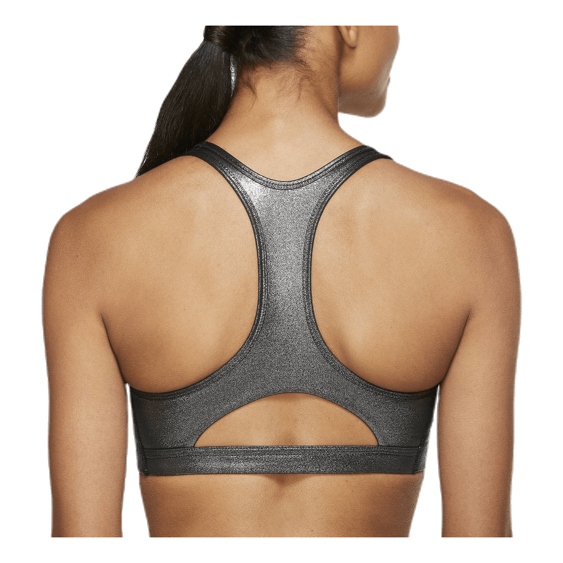 Swoosh Icon Clash Bra Black/Silver