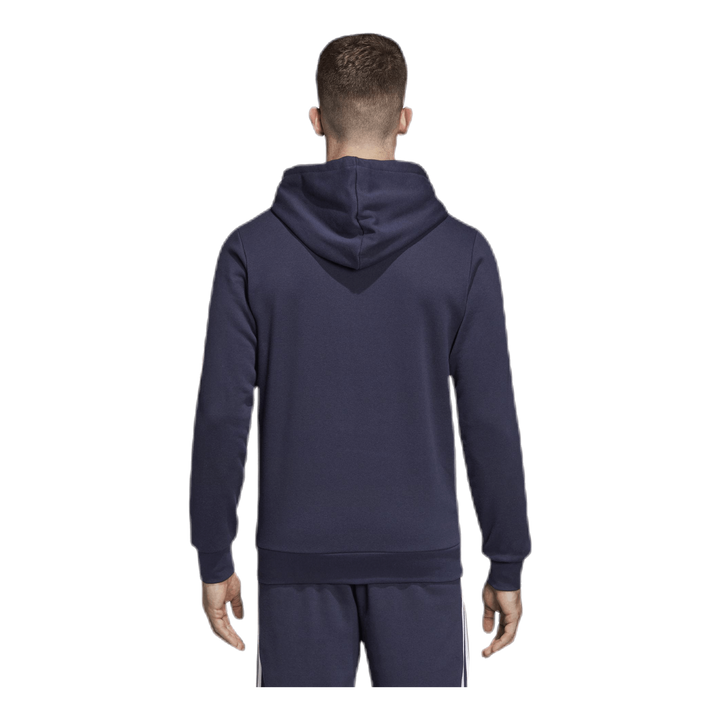 Essentials 3 Stripes Fullzip French Terry Legend Ink / White