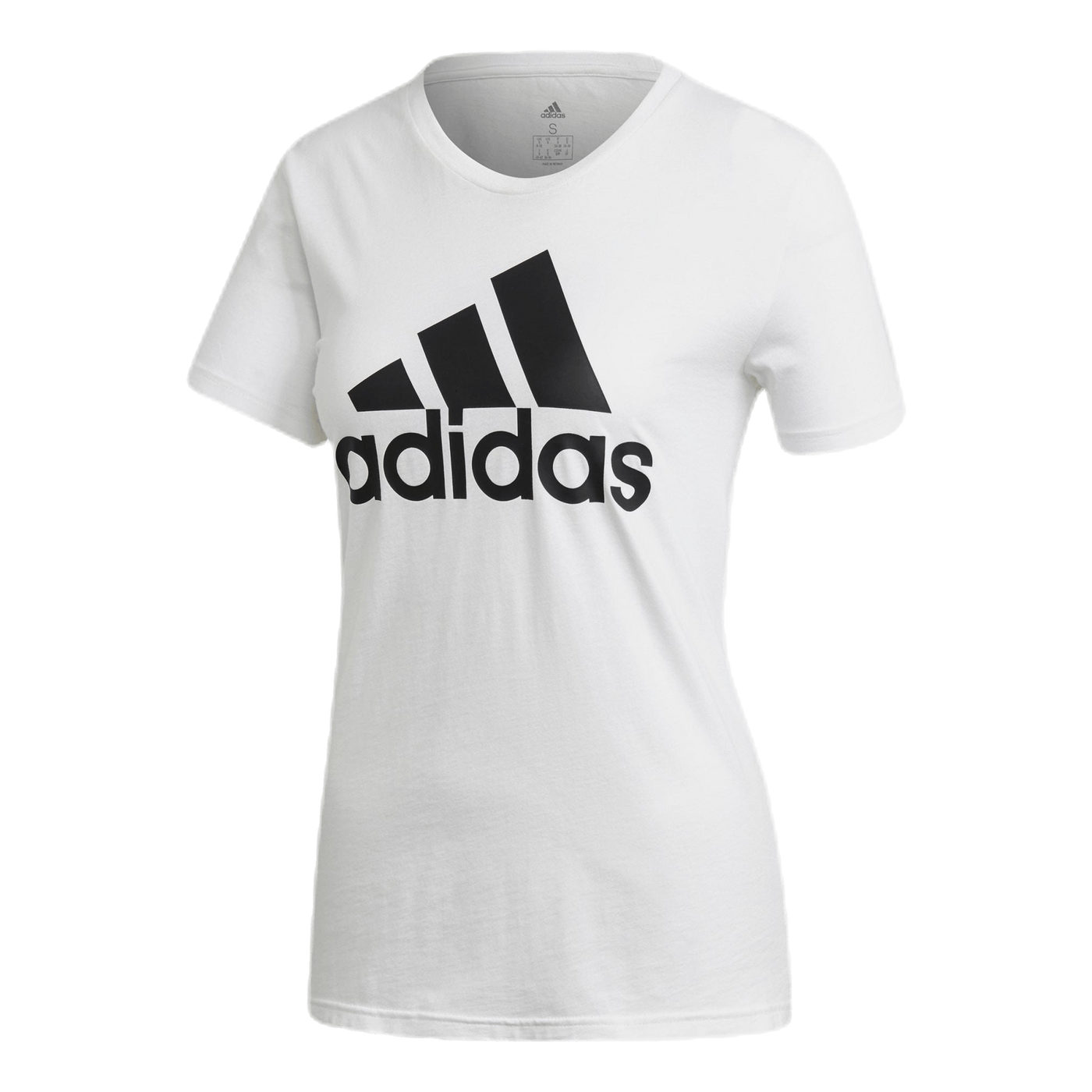 W Badge Of Sport Cotton Tee - Regular Fit White