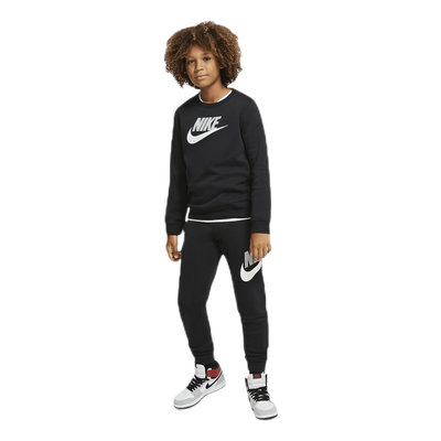 Sportswear Club Fleece Big Kids' (Boys') Crew BLACK