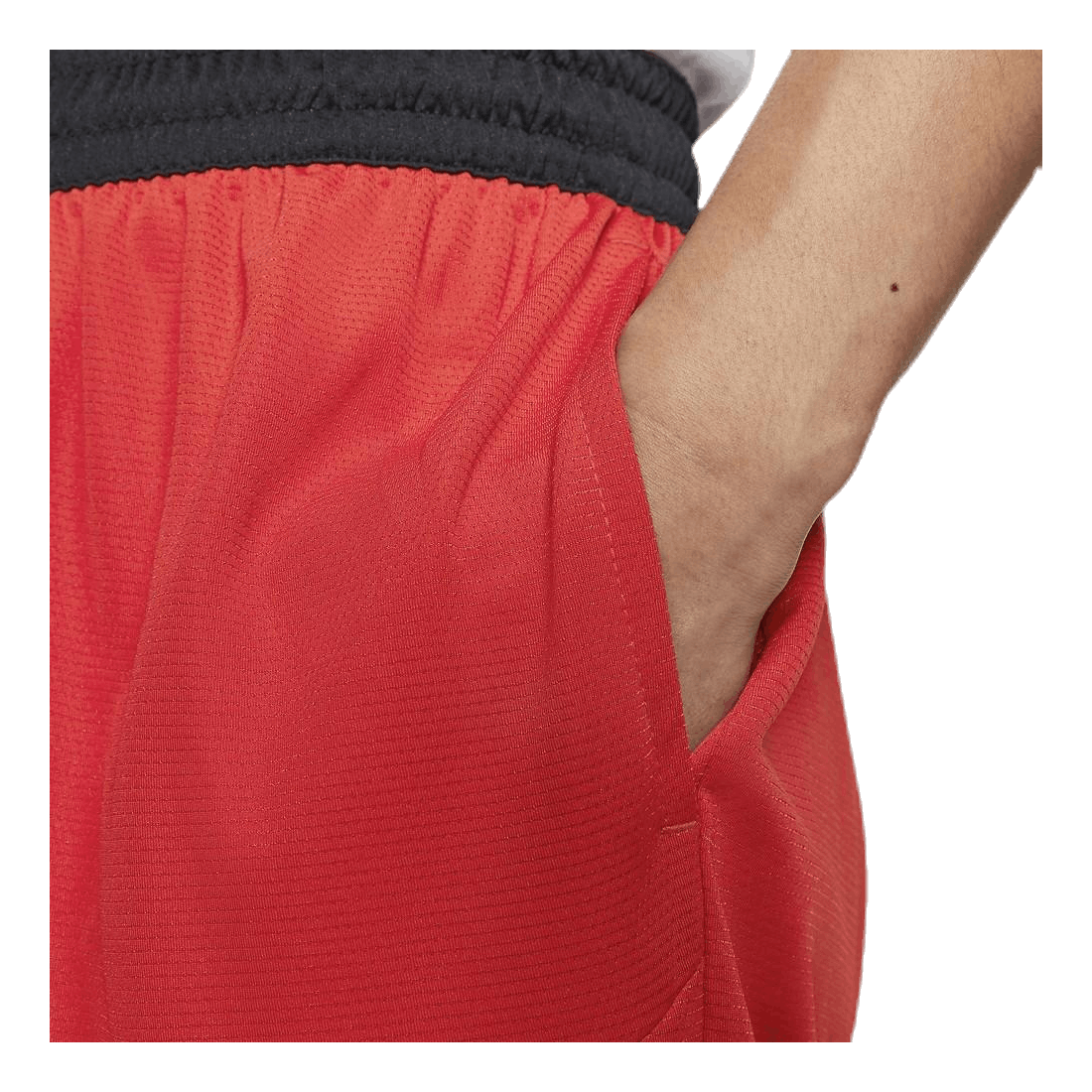 Dri-FIT HBR Basketball Shorts White/Red