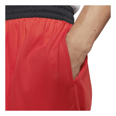 Dri-FIT HBR Basketball Shorts White/Red