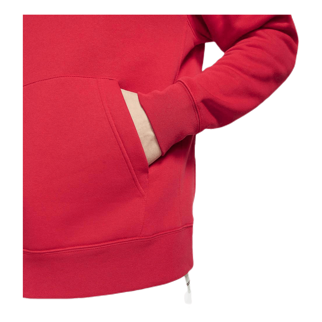 Sportswear Club Fleece Pullover Hoodie UNIVERSITY RED/UNIVERSITY RED/WHITE