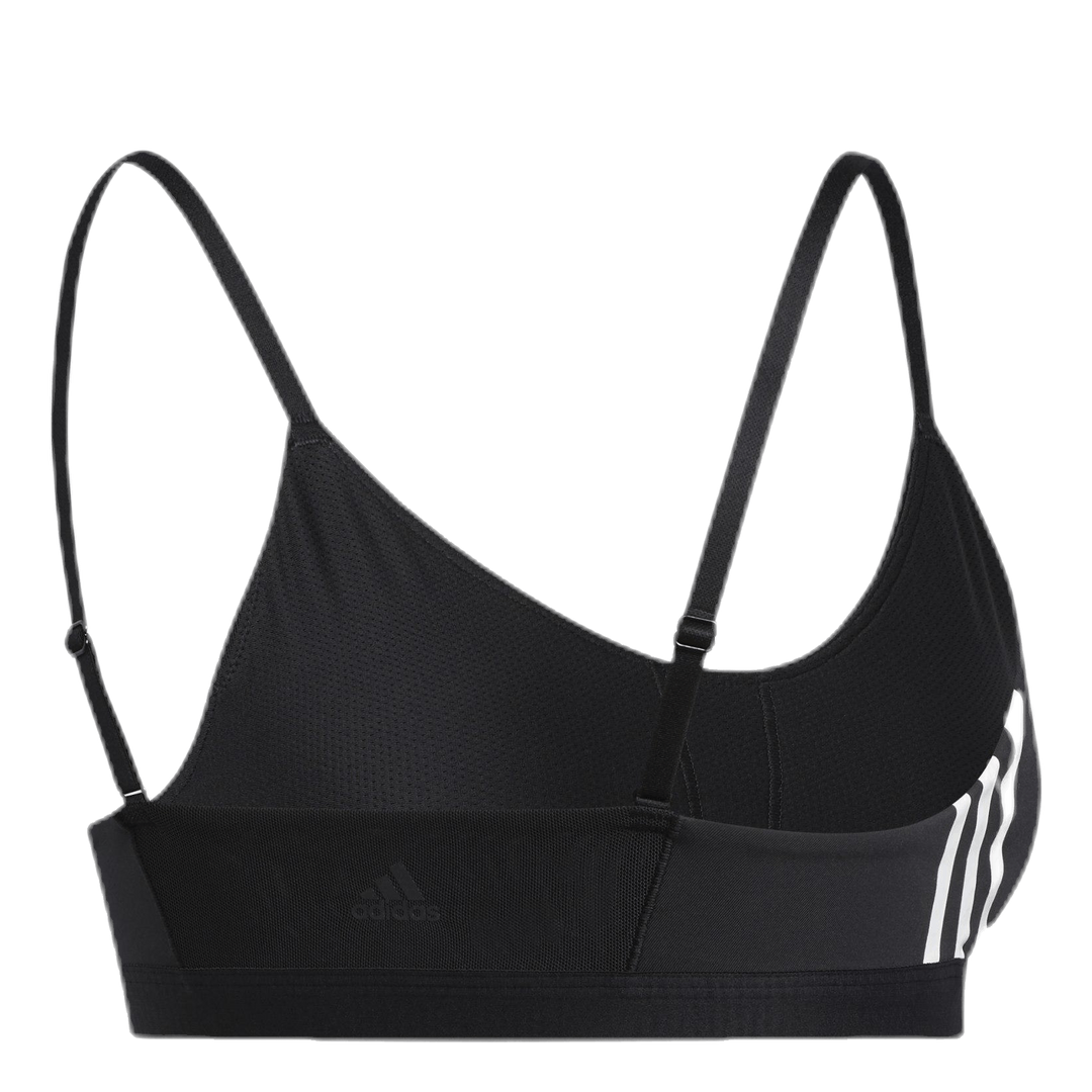 All Me 3 Stripe Bra Black / White