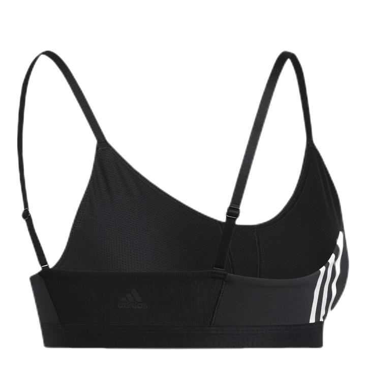 All Me 3 Stripe Bra Black / White
