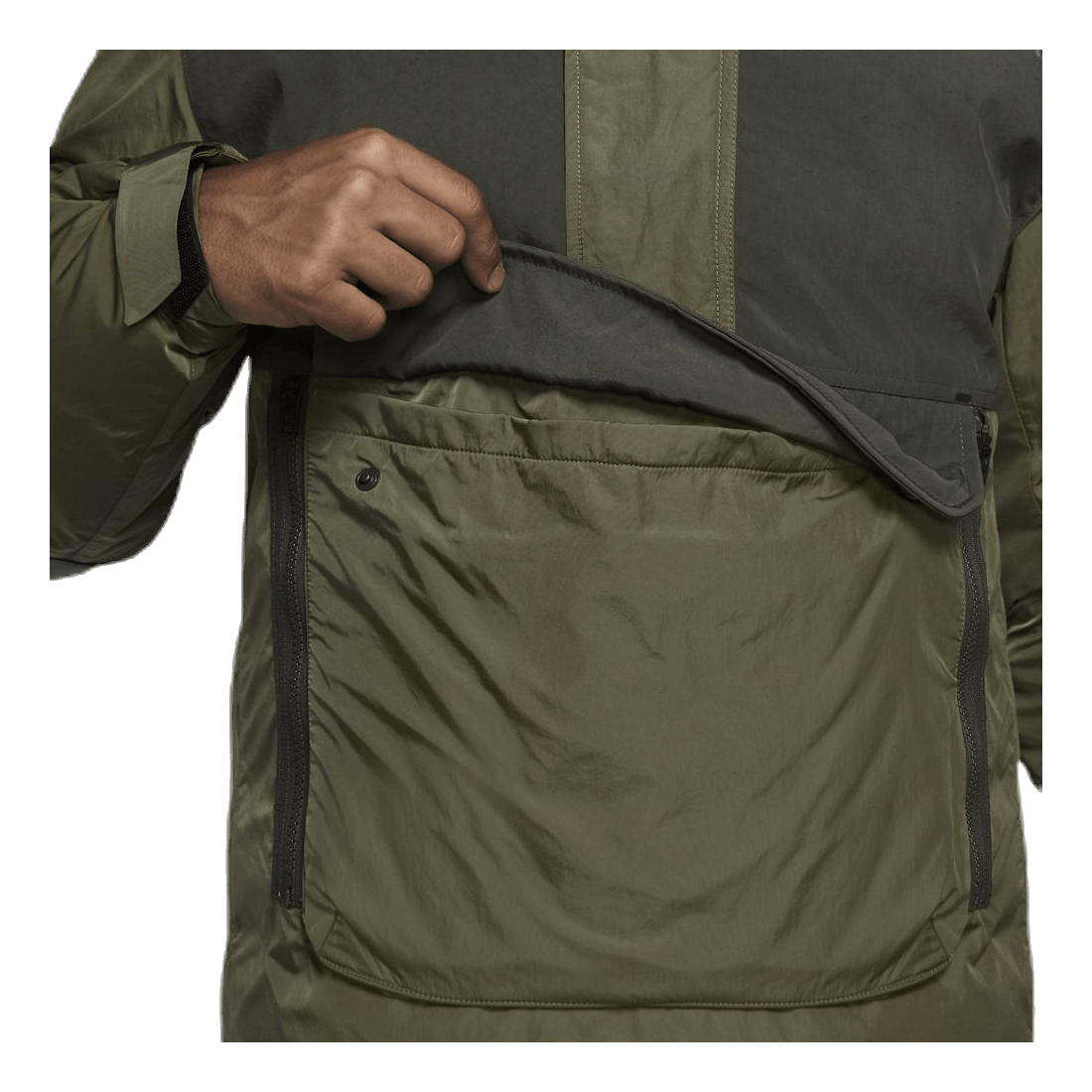 Nsw Synfill Mrbl Anorak Rpl Green