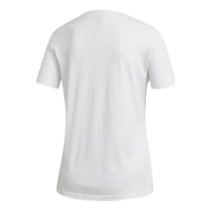 W Badge Of Sport Cotton Tee - Regular Fit White