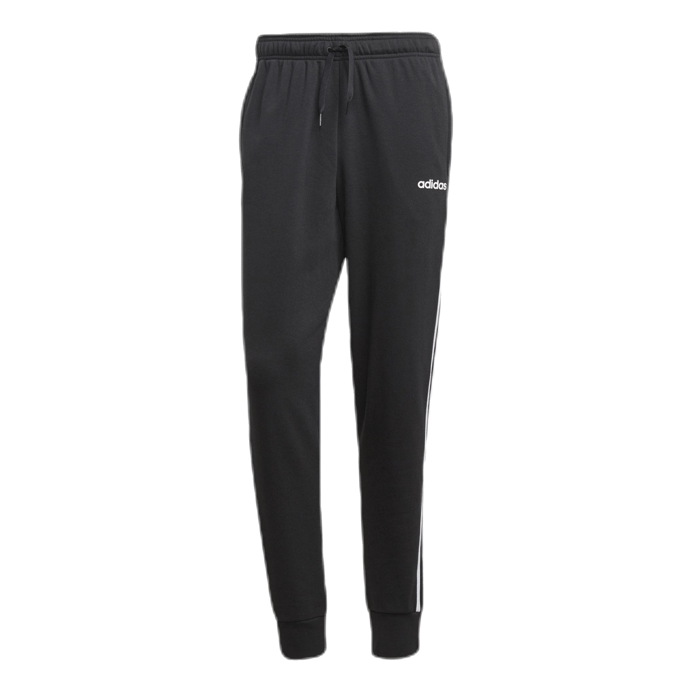 Essentials 3 Stripes Tapered Pant Ft Cuffed Black / White