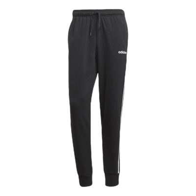 Essentials 3 Stripes Tapered Pant Ft Cuffed Black / White