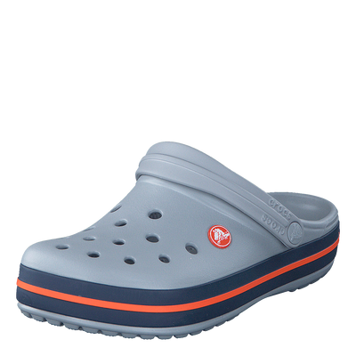 Crocband Light Grey/Navy