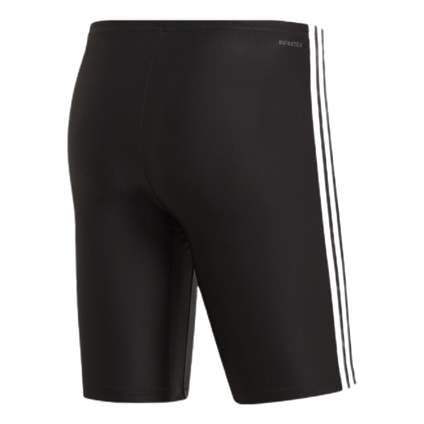 Fitness 3 Stripes Swim Jammer Black / White