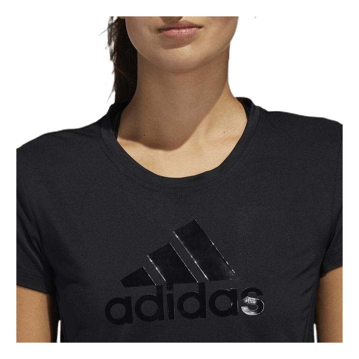 Glam On Bos Tee Black