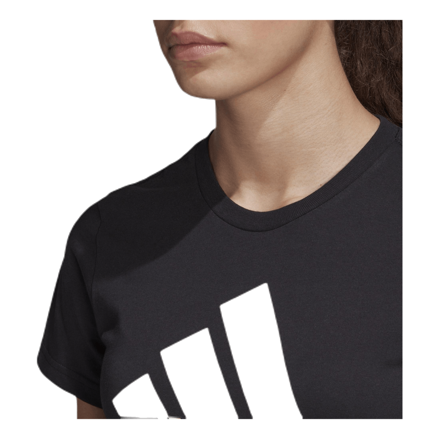 W Badge Of Sport Cotton Tee - Regular Fit Black