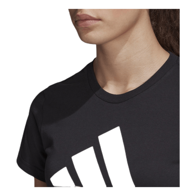 W Badge Of Sport Cotton Tee - Regular Fit Black