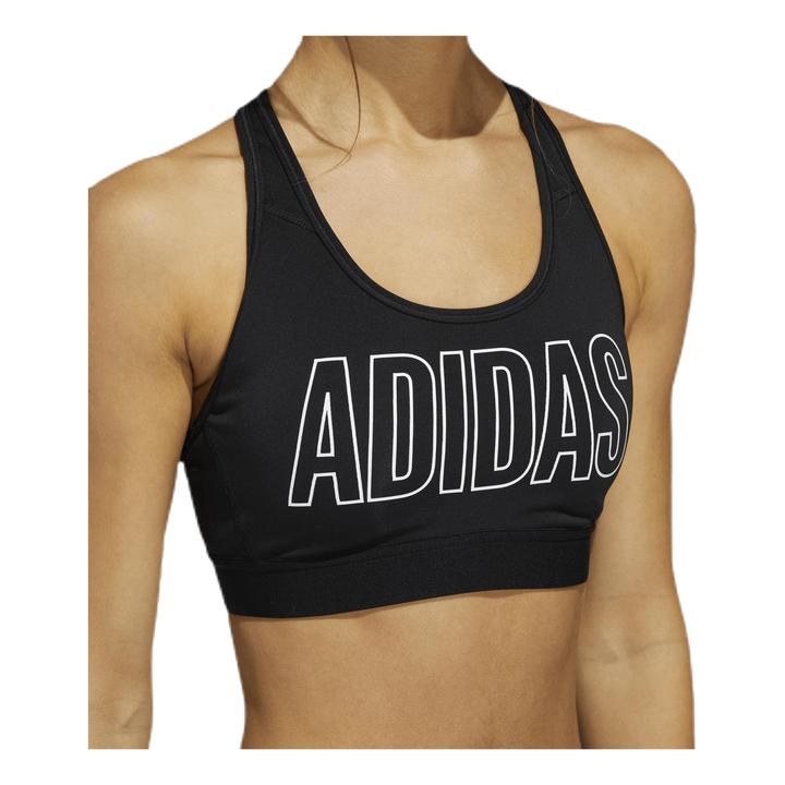 Dont Rest Alphaskin Sport Branded Bra Black / White