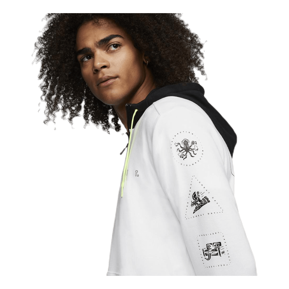 Dry Fleece Full-Zip Villians White/Black