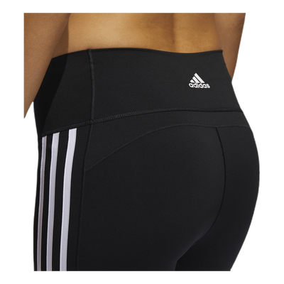 Believe This 2.0 3 Stripe 7/8 Tight Black / White