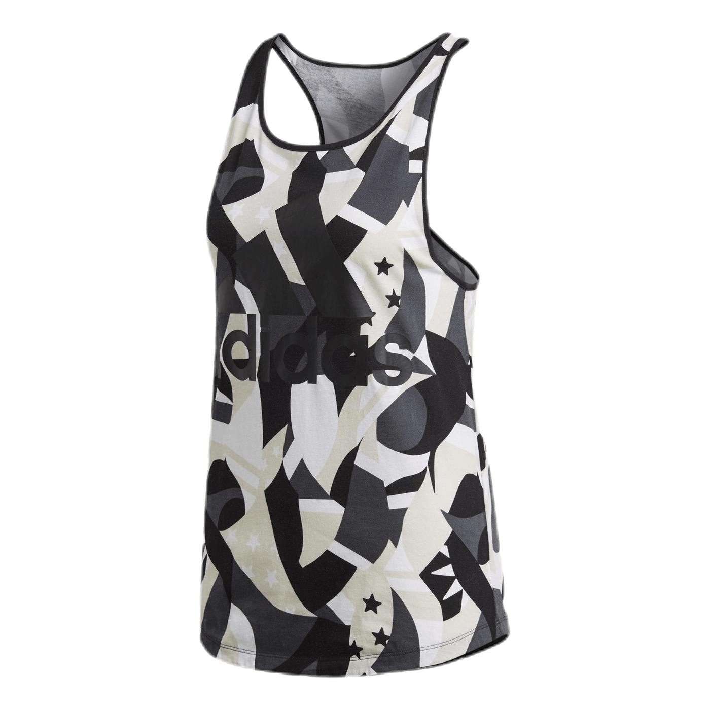 Sid All Over Print Tank White/Black