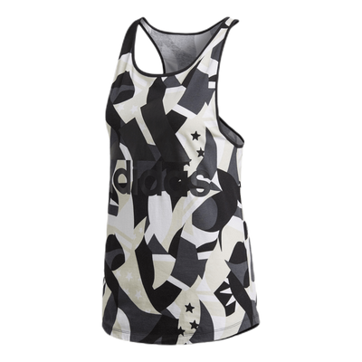 Sid All Over Print Tank White/Black