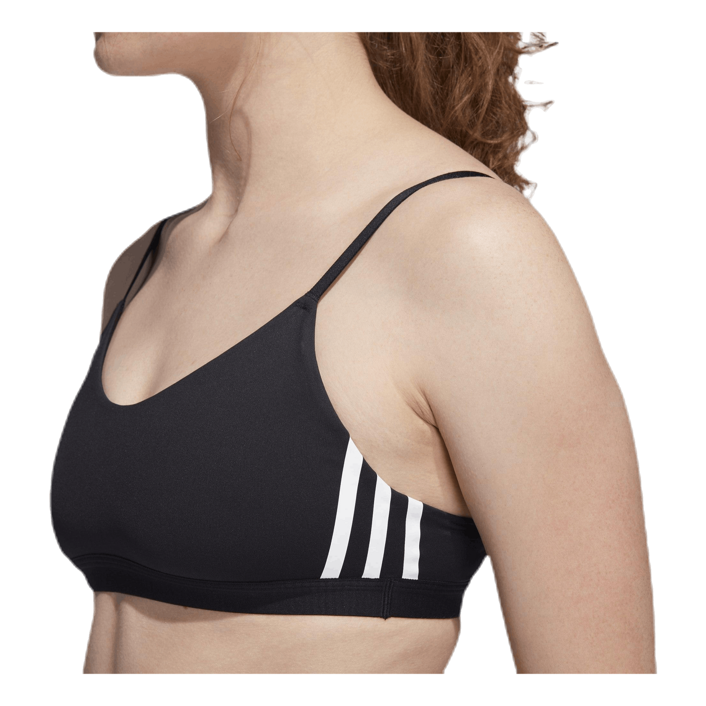 All Me 3 Stripe Bra Black / White