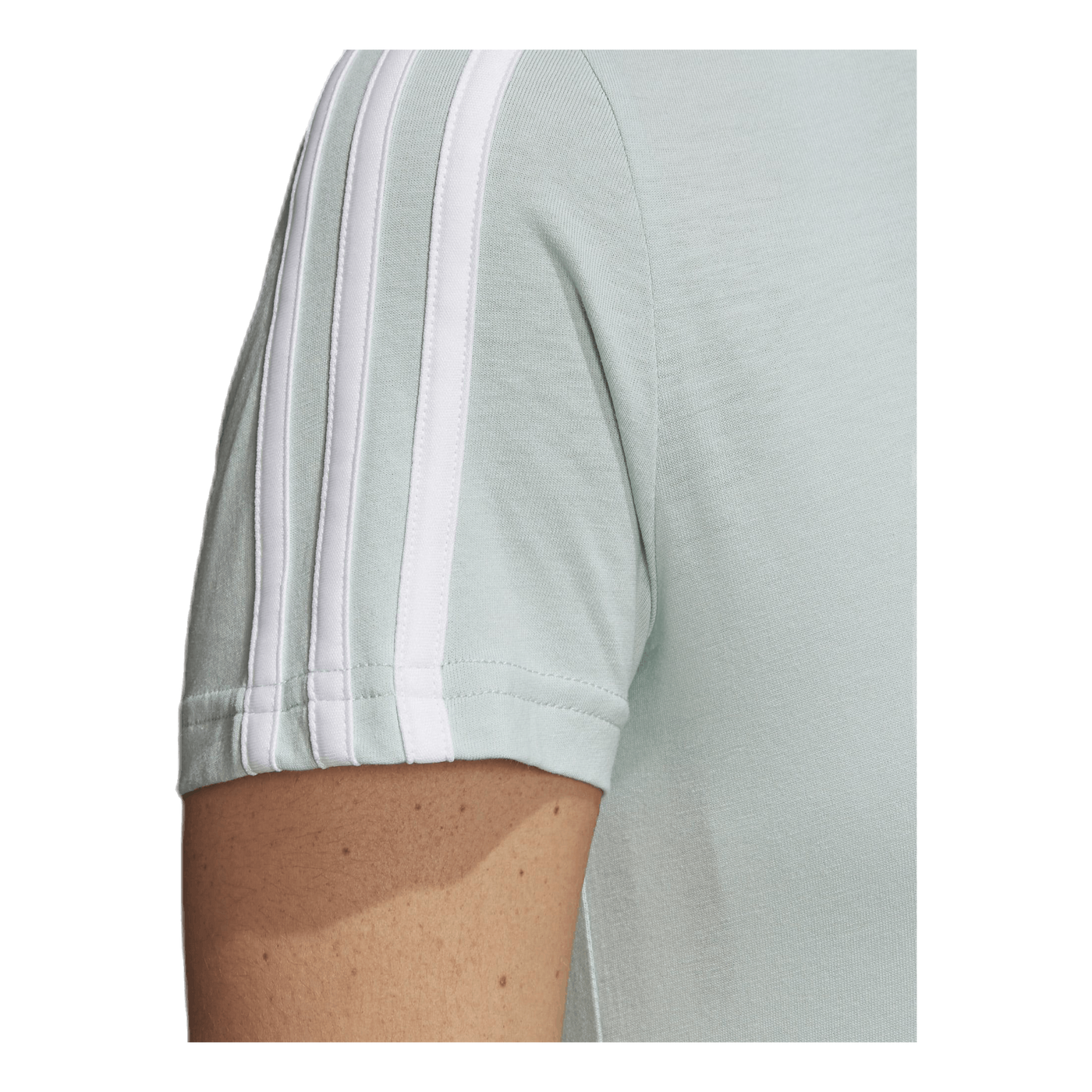 Essentials 3S Slim Tee Green Tint / White