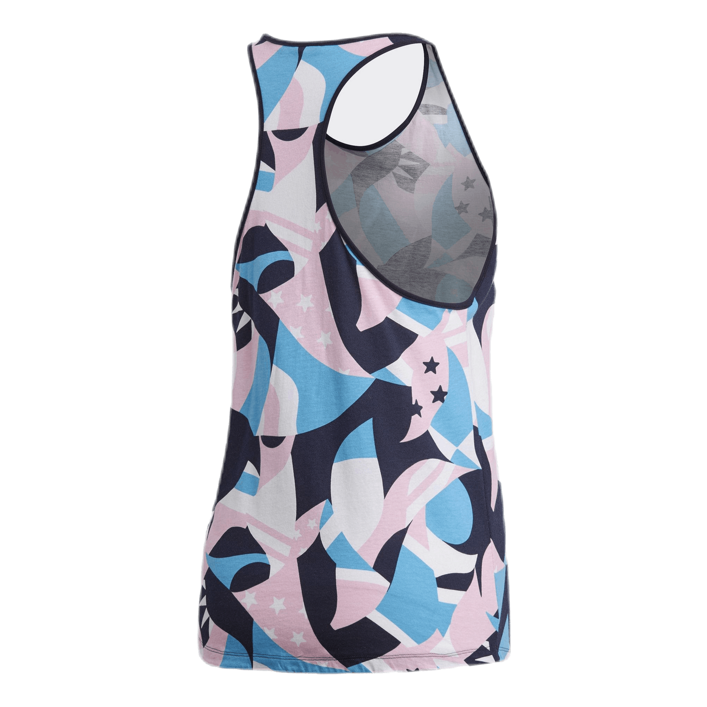 Sid All Over Print Tank Pink/White