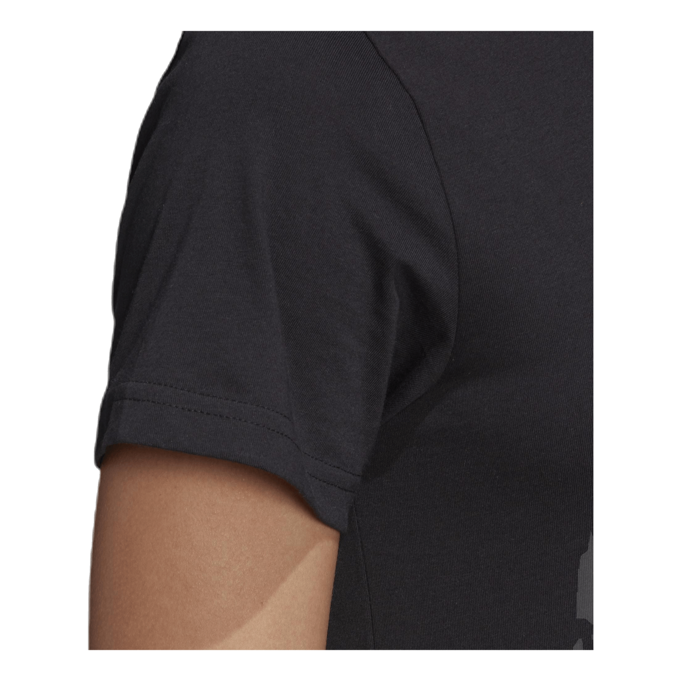 W Badge Of Sport Cotton Tee - Regular Fit Black