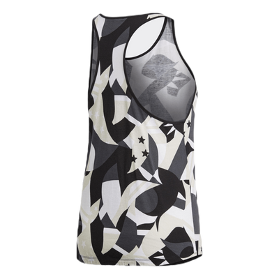 Sid All Over Print Tank White/Black