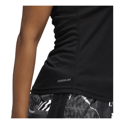 Adidas Run It Short Sleeve Tee Women Black