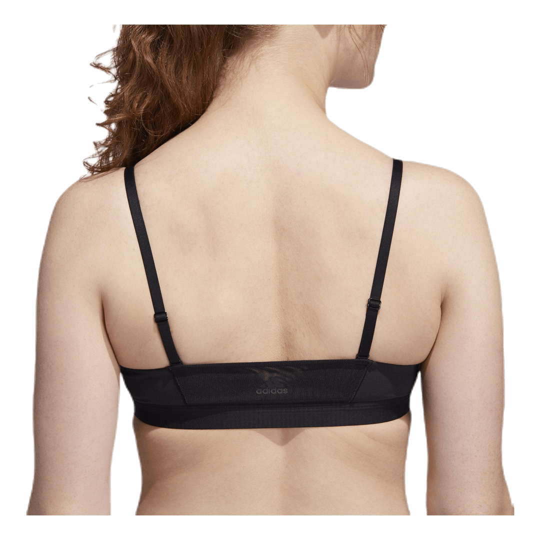 All Me 3 Stripe Bra Black / White