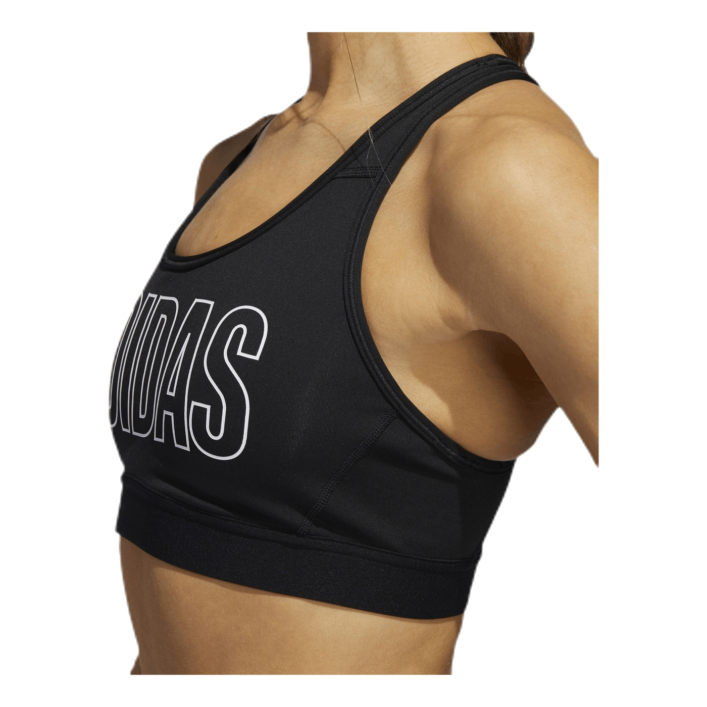 Dont Rest Alphaskin Sport Branded Bra Black / White