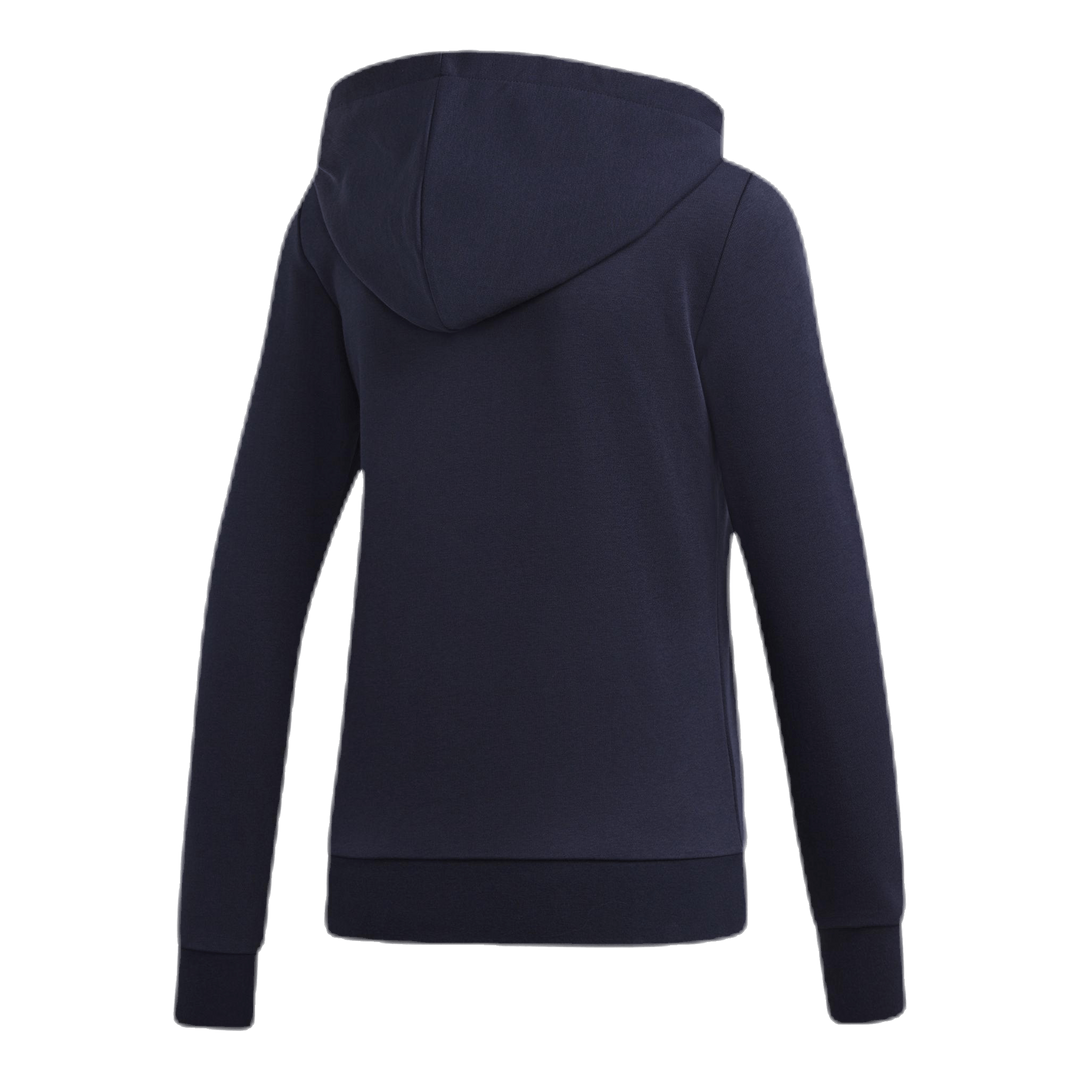 Essentials Linear Full Zip Hoodie Legend Ink / White