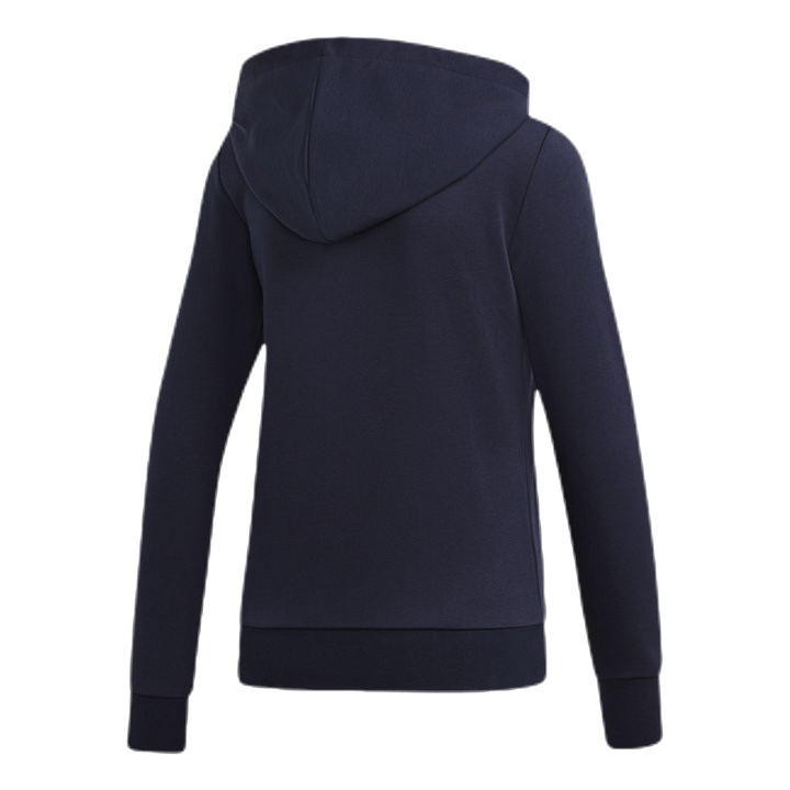 Essentials Linear Full Zip Hoodie Legend Ink / White