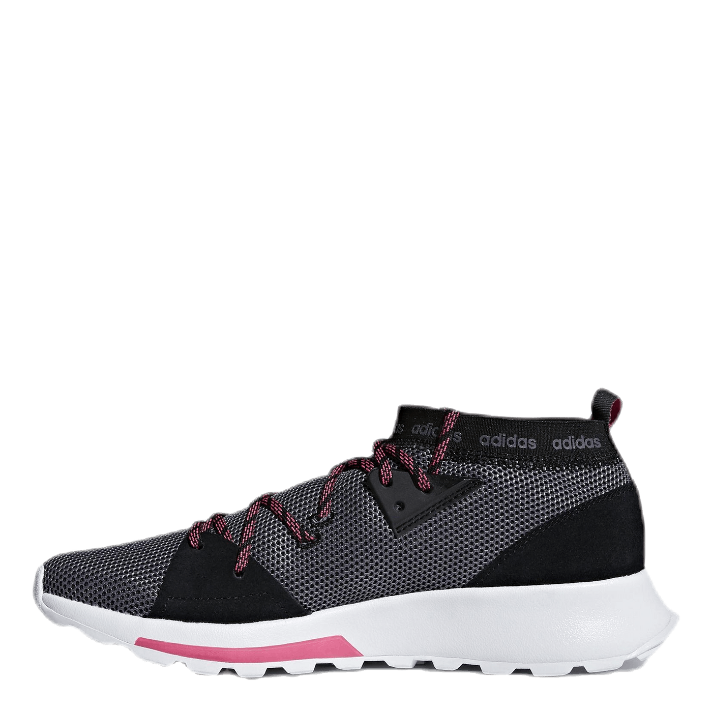 Quesa Shoes Core Black / Grey Five / Shock Pink