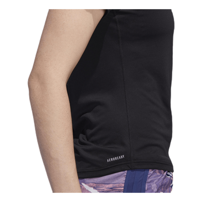 Adidas Run 3 Stripes Tee Women Black