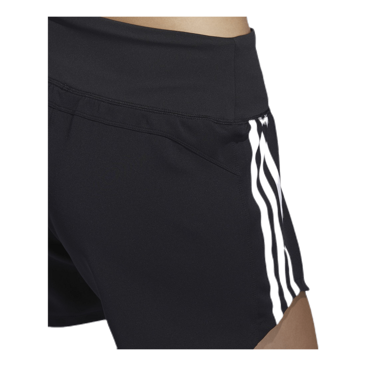 3 Stripe Woven Gym Short Black / Black