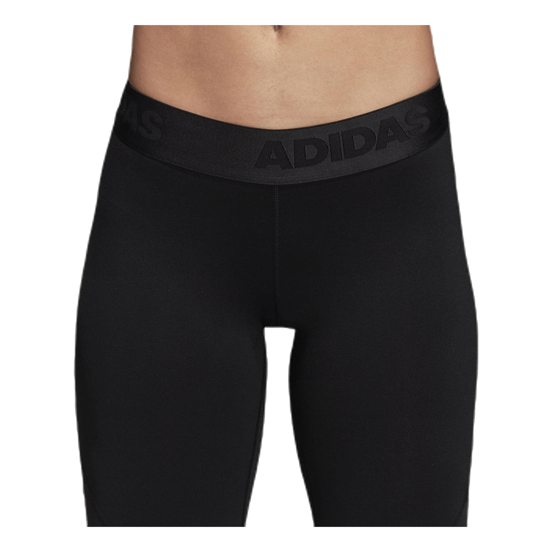 Alphaskin Sport Graphic Long Tights Black