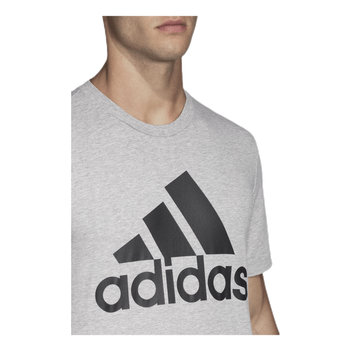 Mh Bos Tee Medium Grey Heather / Black