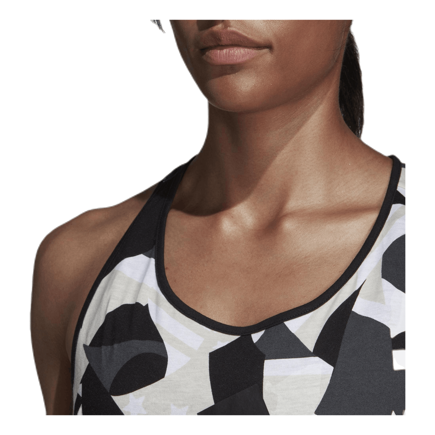 Sid All Over Print Tank White/Black