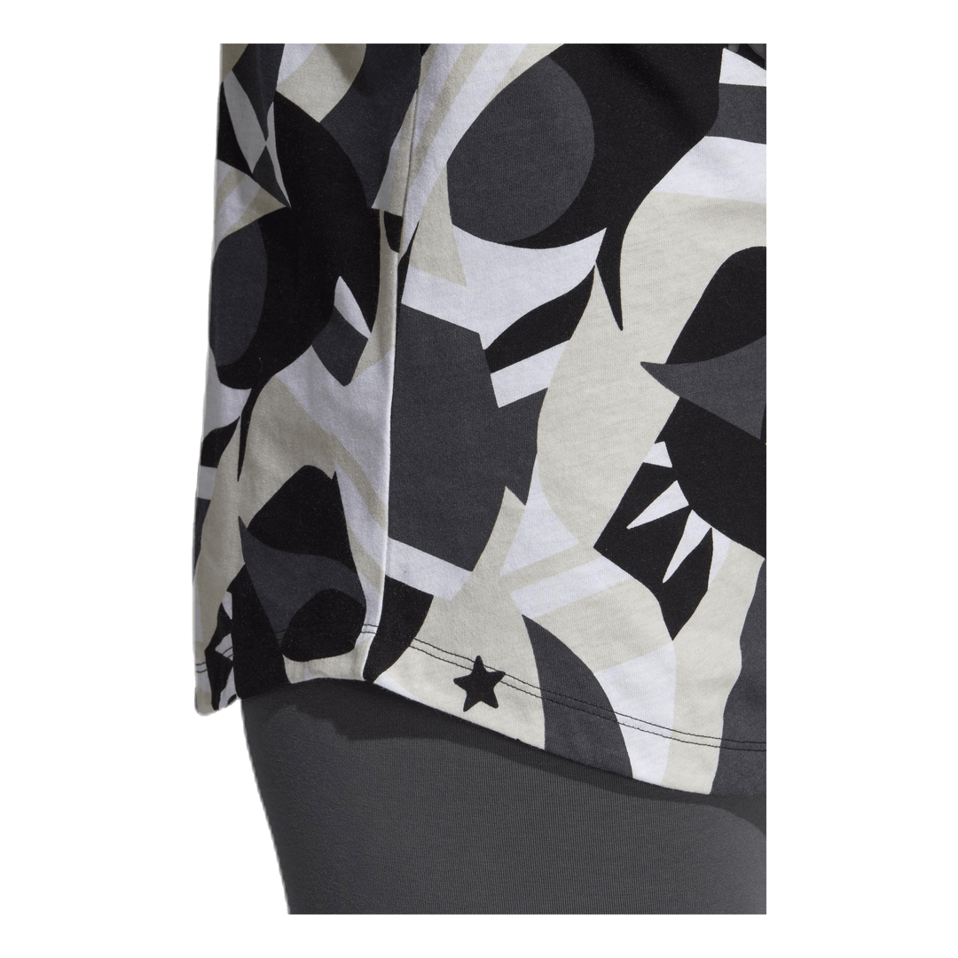 Sid All Over Print Tank White/Black