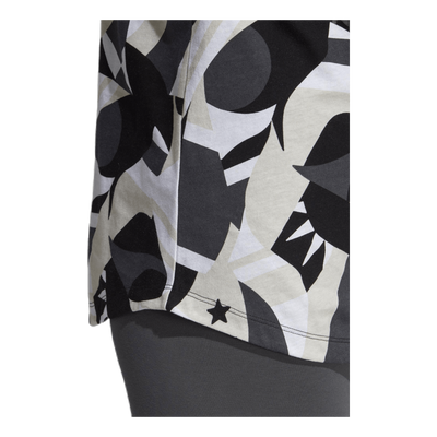 Sid All Over Print Tank White/Black