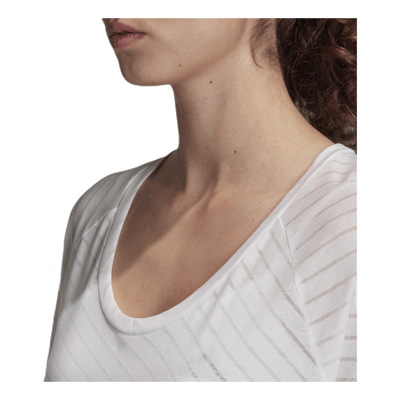 Burn Out Tee White