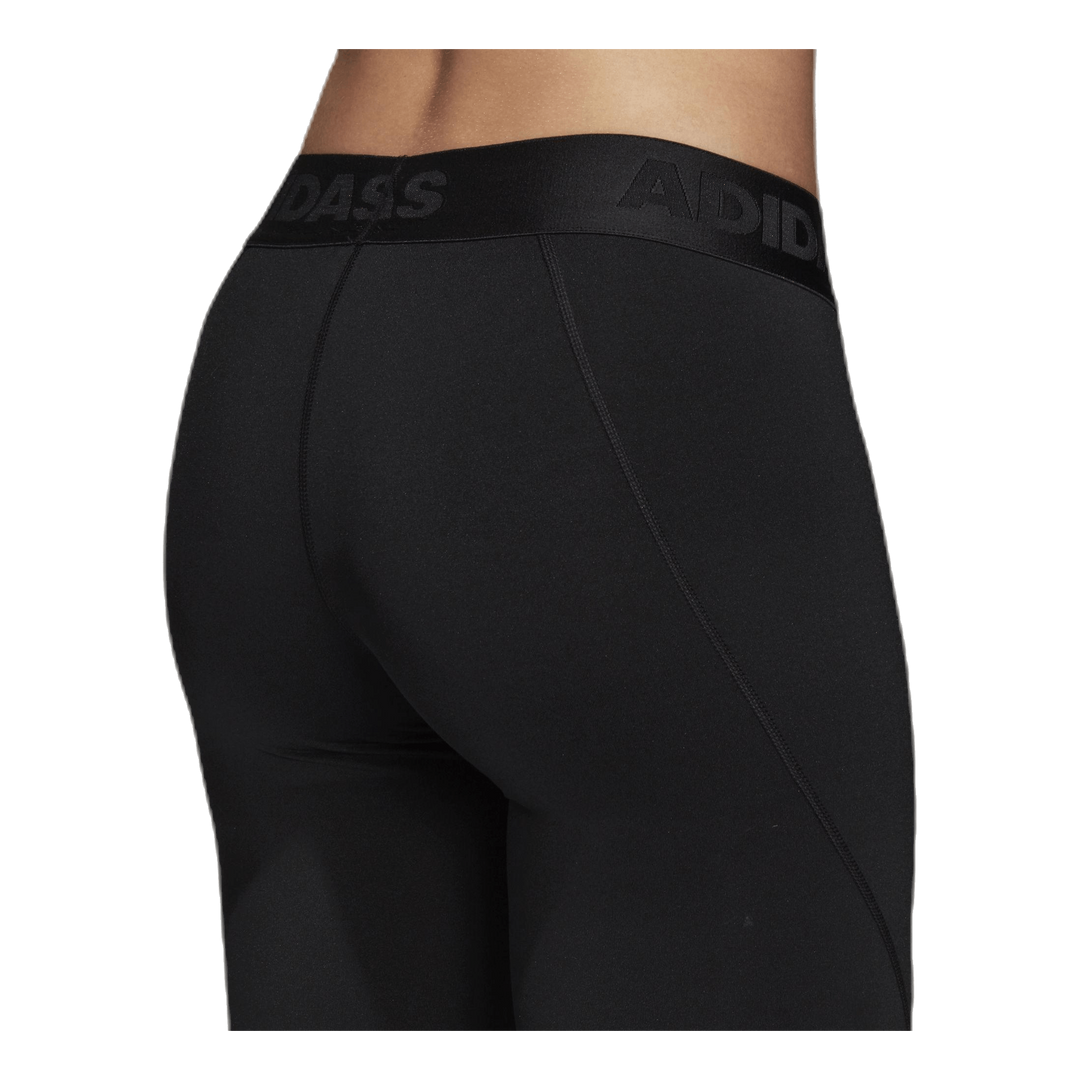 Alphaskin Sport Graphic Long Tights Black