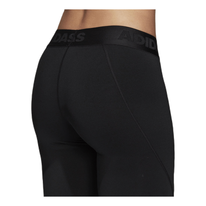 Alphaskin Sport Graphic Long Tights Black